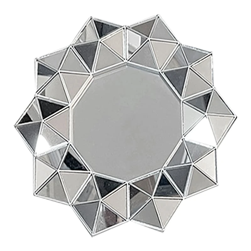 10X10 Mirrored Starburst 3Pc Set 4 10X10 Mirrored Starburst 3Pc Set - Image 2