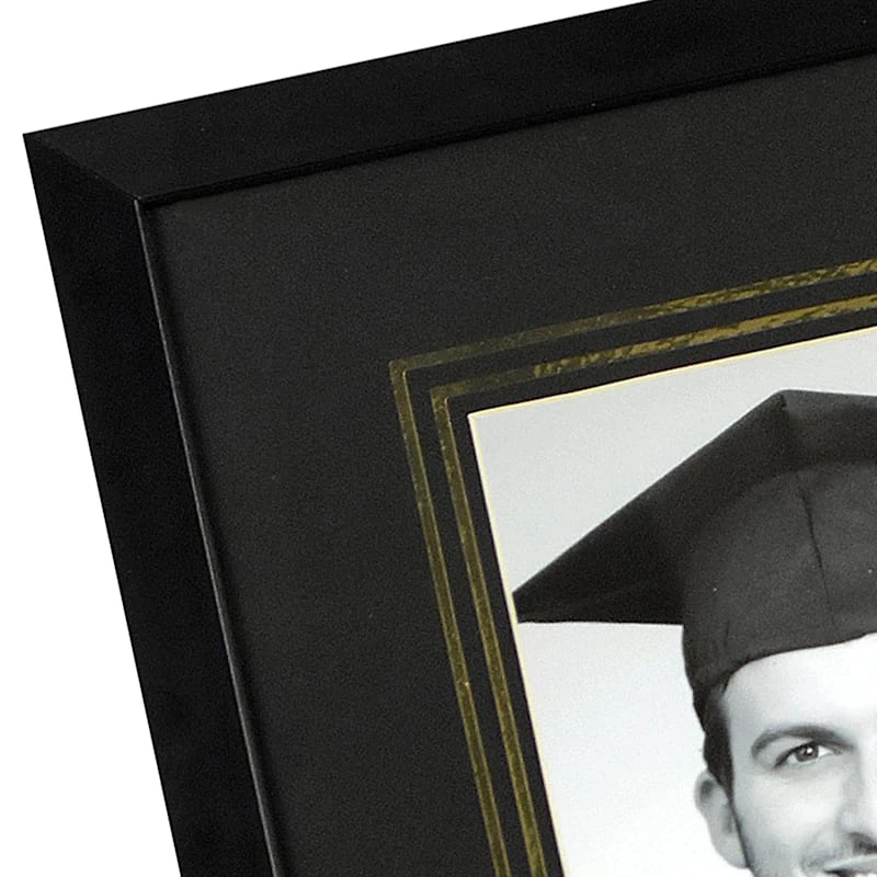 10x12 Matted To 5x7 Graduation 2023 Gold Trim Tabletop Frame 5 10x12 Matted To 5x7 Graduation 2023 Gold Trim Tabletop Frame - Image 3