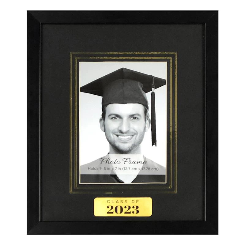 10x12 Matted To 5x7 Graduation 2023 Gold Trim Tabletop Frame 3 10x12 Matted To 5x7 Graduation 2023 Gold Trim Tabletop Frame