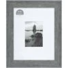 11x14 Matted To 5x7 Wide Flat Profile With White Mat Wall Frame, Grey 2 11x14 Matted To 5x7 Wide Flat Profile With White Mat Wall Frame, Grey -Athome Sales 11x14 matted to 5x7 wide flat profile with white mat wall frame grey