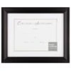 11x14 Matted To 8.5x11 Black Linear Frame With White Mat Document Frame 2 11x14 Matted To 8.5x11 Black Linear Frame With White Mat Document Frame -Athome Sales 11x14 matted to 8.5x11 black linear frame with white mat document frame