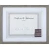11x14 Matted To 8.5x11 White Linear Frame With White Mat Document Frame 1 11x14 Matted To 8.5x11 White Linear Frame With White Mat Document Frame -Athome Sales 11x14 matted to 8.5x11 white linear frame with white mat document frame