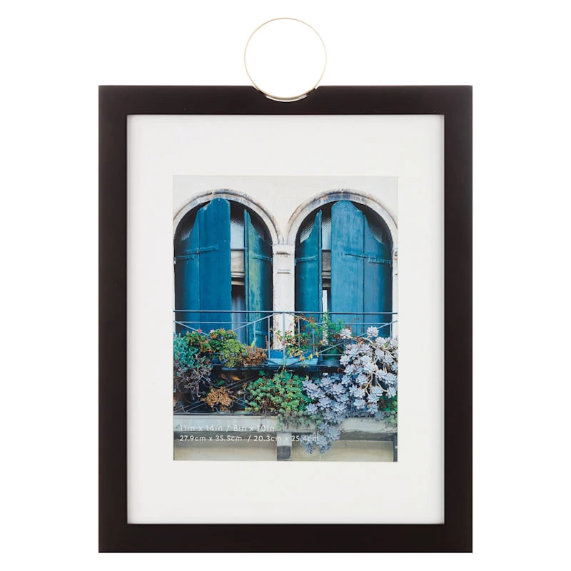 11x14 Matted To 8x10 Wall Frame, Black 2 11x14 Matted To 8x10 Wall Frame, Black
