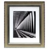 11x14 Matted To 8x10 Wall Frame, Grey 2 11x14 Matted To 8x10 Wall Frame, Grey -Athome Sales 11x14 matted to 8x10 wall frame grey