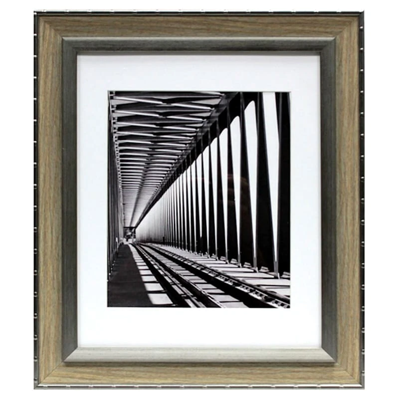 11x14 Matted To 8x10 Wall Frame, Grey 3 11x14 Matted To 8x10 Wall Frame, Grey