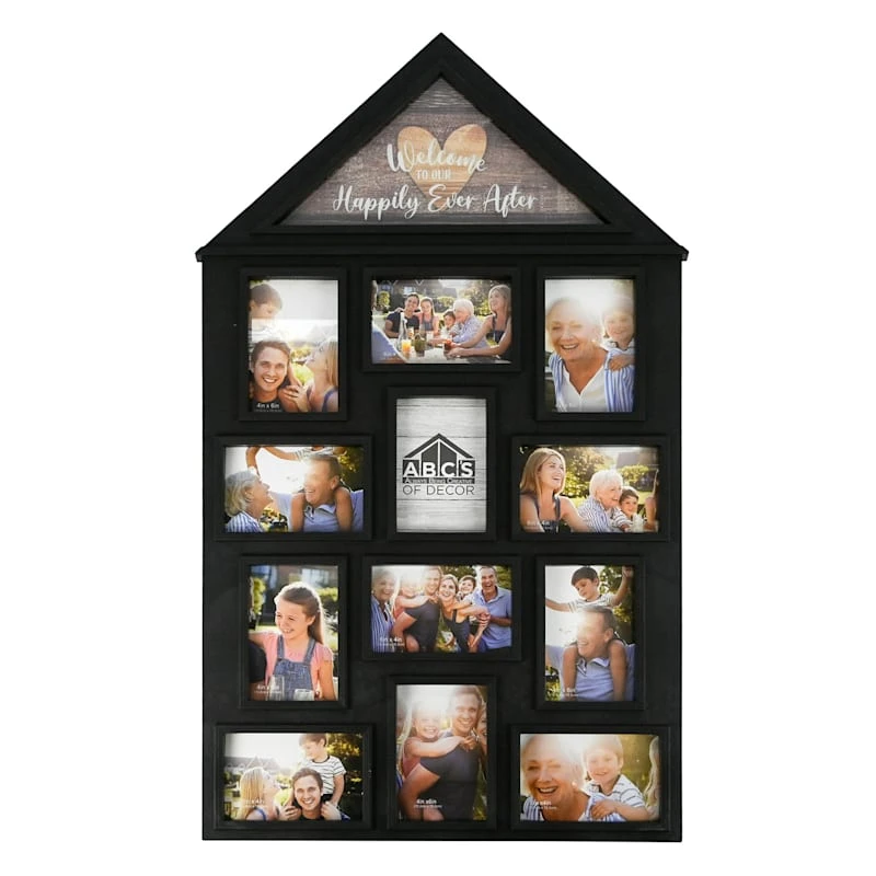 12-Opening House Collage Frame, 19x33 3 12-Opening House Collage Frame, 19x33