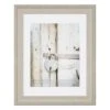 14x18 Matted To 11x14 Scoop Profile White Mat Wall Frame, Light Grey 2 14x18 Matted To 11x14 Scoop Profile White Mat Wall Frame, Light Grey -Athome Sales 14x18 matted to 11x14 scoop profile white mat wall frame light grey