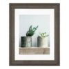 14x18 Matted To 11x14 Scoop Profile With White Mat Wall Frame, Dark Grey 2 14x18 Matted To 11x14 Scoop Profile With White Mat Wall Frame, Dark Grey -Athome Sales 14x18 matted to 11x14 scoop profile with white mat wall frame dark grey