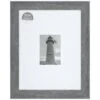 14x18 Matted To 5x7 Wide Flat Profile With White Mat Wall Frame, Grey 2 14x18 Matted To 5x7 Wide Flat Profile With White Mat Wall Frame, Grey -Athome Sales 14x18 matted to 5x7 wide flat profile with white mat wall frame grey