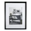 16x20 Matted To 11x14 Wall Frame, Black -Athome Sales 16x20 matted to 11x14 wall frame black