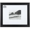 16x20 Matted To 8x10 Scoop Profile With White Mat Wall Frame, Black 1 16x20 Matted To 8x10 Scoop Profile With White Mat Wall Frame, Black -Athome Sales 16x20 matted to 8x10 scoop profile with white mat wall frame black