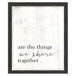 2-Piece Framed Sentiment Wood Sign Set Wall Sign, 16x20 7 2-Piece Framed Sentiment Wood Sign Set Wall Sign, 16x20 -Athome Sales 2 piece framed sentiment wood sign set wall sign 16x20 3