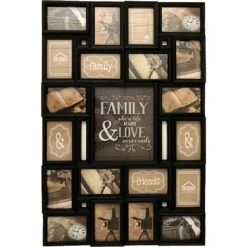 20-Opening Family & Love Shadow Box Collage, 23x35