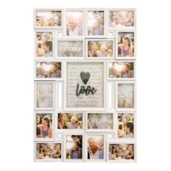 20-Opening Shadow Box Love Art Collage, 23x35