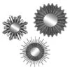3-Piece Accent Wall Mirror Set, 14" 2 3-Piece Accent Wall Mirror Set, 14" -Athome Sales 3 piece accent wall mirror set 14