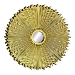 3-Piece Gold Wall Mirror Set, 10" 10 3-Piece Gold Wall Mirror Set, 10" -Athome Sales 3 piece gold wall mirror set 10 3