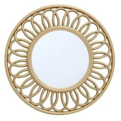 3-Piece Gold Wall Mirror Set -Athome Sales 3 piece gold wall mirror set 12