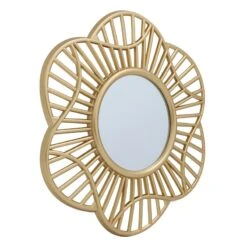 3-Piece Gold Wall Mirror Set -Athome Sales 3 piece gold wall mirror set 16