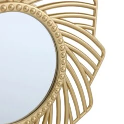 3-Piece Gold Wall Mirror Set -Athome Sales 3 piece gold wall mirror set 19