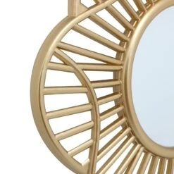 3-Piece Gold Wall Mirror Set -Athome Sales 3 piece gold wall mirror set 3