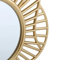 3-Piece Gold Wall Mirror Set -Athome Sales 3 piece gold wall mirror set 4