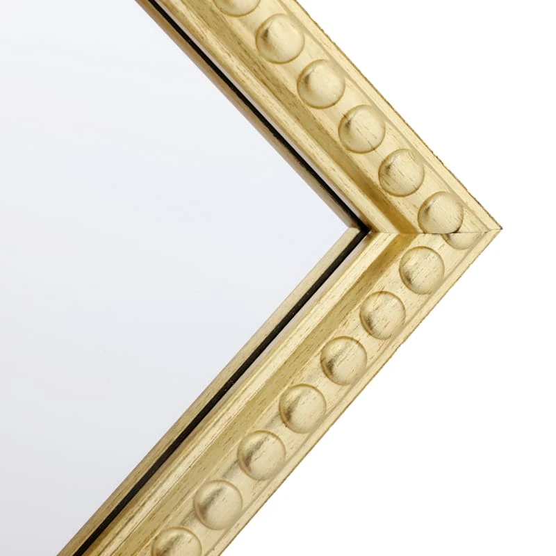3-Piece Hello Gorgeous Gold Framed Wall Mirror Set, 10" 13 3-Piece Hello Gorgeous Gold Framed Wall Mirror Set, 10" - Image 11