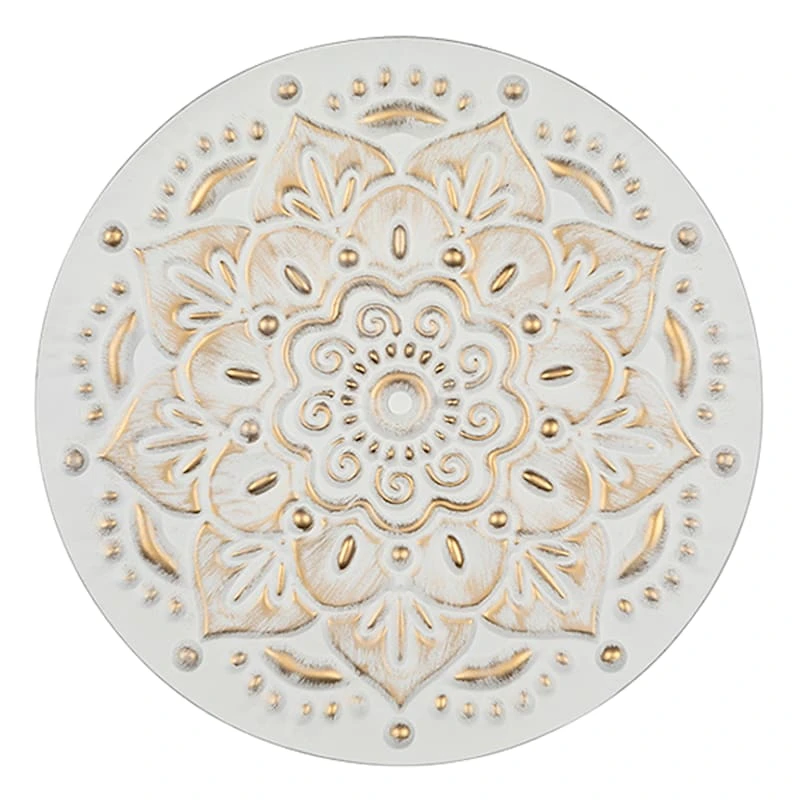 3-Piece Metal Medallion Wall Decor, 16" 5 3-Piece Metal Medallion Wall Decor, 16" - Image 3