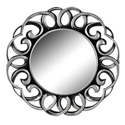 3-Piece Ornate Decorative Wall Mirror Set, 10" 10 3-Piece Ornate Decorative Wall Mirror Set, 10" -Athome Sales 3 piece ornate decorative wall mirror set 10 1