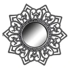 3-Piece Ornate Decorative Wall Mirror Set, 10" 11 3-Piece Ornate Decorative Wall Mirror Set, 10" -Athome Sales 3 piece ornate decorative wall mirror set 10 2