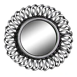 3-Piece Ornate Decorative Wall Mirror Set, 10" 12 3-Piece Ornate Decorative Wall Mirror Set, 10" -Athome Sales 3 piece ornate decorative wall mirror set 10 3