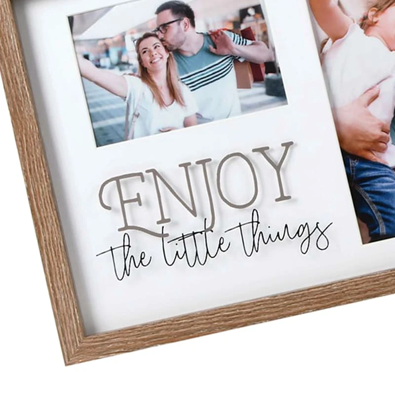 4-Opening Enjoy The Little Things Collage Frame, 28x13 4 4-Opening Enjoy The Little Things Collage Frame, 28x13 - Image 2