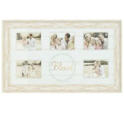 5-Openings Blessed Photo Collage, 24x12