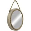 Accent Round Hanging Wall Mirror, 12x21 -Athome Sales accent round hanging wall mirror 12x21 1