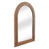 Arched Wood Grain Wall Mirror, 24x34 2 Arched Wood Grain Wall Mirror, 24x34 -Athome Sales arched wood grain wall mirror 24x34 1