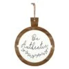 Be Authentic Hanging Wall Sign, 16x20 1 Be Authentic Hanging Wall Sign, 16x20 -Athome Sales be authentic hanging wall sign 16x20 1