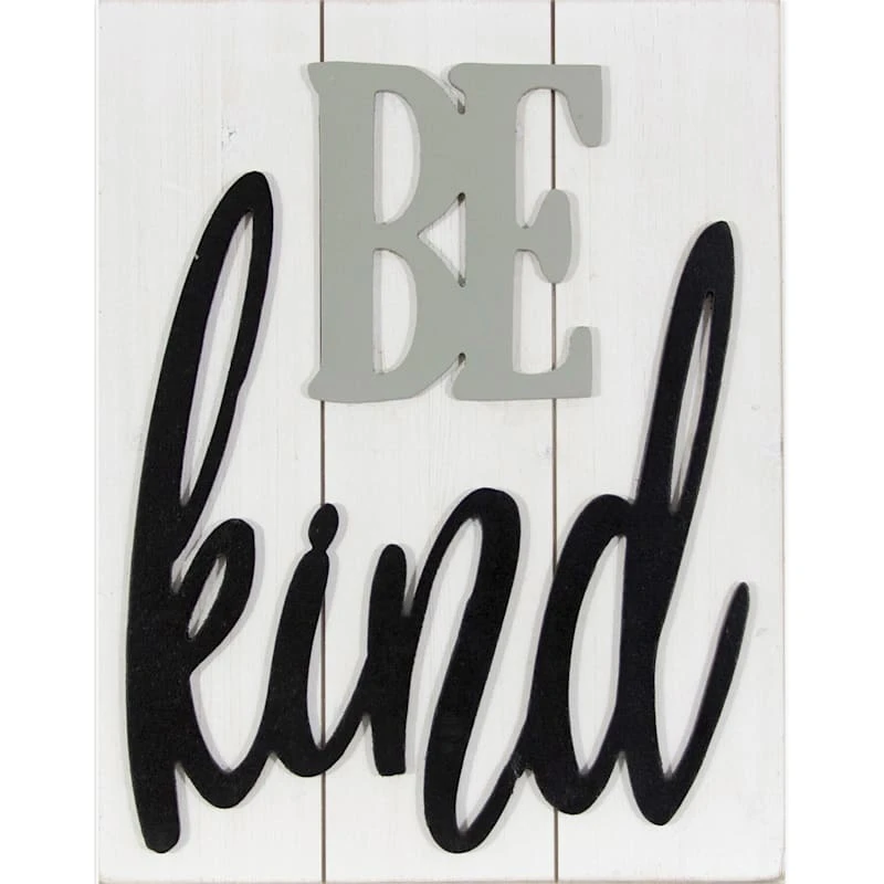 Be Kind Wall Sign, 14x18 3 Be Kind Wall Sign, 14x18