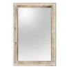 Beaded Wood Framed Wall Mirror, 20x30 2 Beaded Wood Framed Wall Mirror, 20x30 -Athome Sales beaded wood framed wall mirror 20x30 1