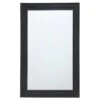 Becky Black Framed Wall Mirror, 24x36 1 Becky Black Framed Wall Mirror, 24x36 -Athome Sales becky black framed wall mirror 24x36 1