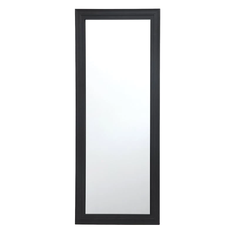 Becky Black Framed Wall Mirror, 24x58 3 Becky Black Framed Wall Mirror, 24x58