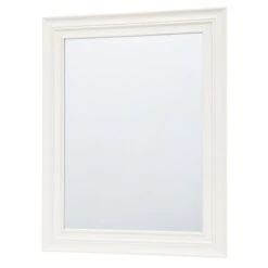 Becky White Framed Wall Mirror, 22x28