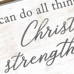 Bible Verse Canvas Wall Sign, 18x36 -Athome Sales bible verse canvas wall sign 18x36 2