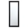 Black Barb Framed Wall Mirror, 24x58 -Athome Sales black barb framed wall mirror 24x58 1