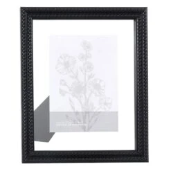 Black Beaded Float Tabletop Frame, 8x10