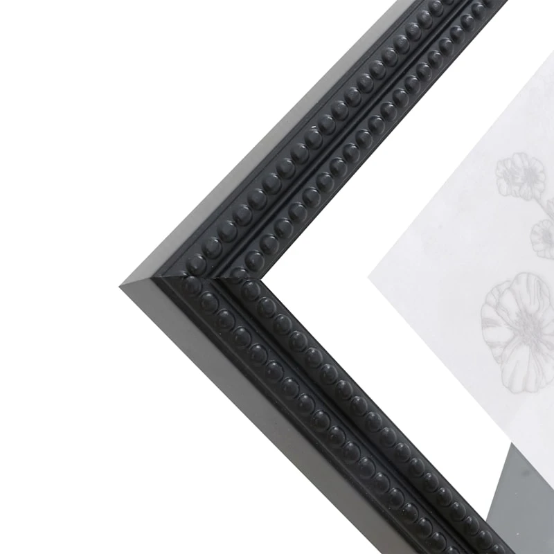 Black Beaded Float Tabletop Frame, 8x10 6 Black Beaded Float Tabletop Frame, 8x10 - Image 4