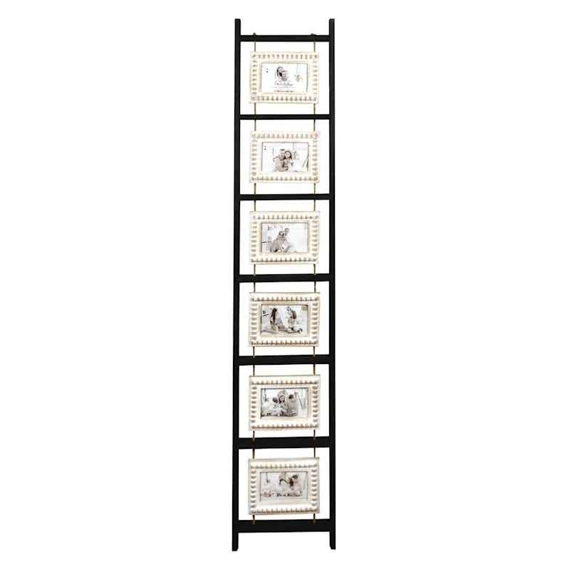 Black Collage Ladder Frame, 12x63 3 Black Collage Ladder Frame, 12x63
