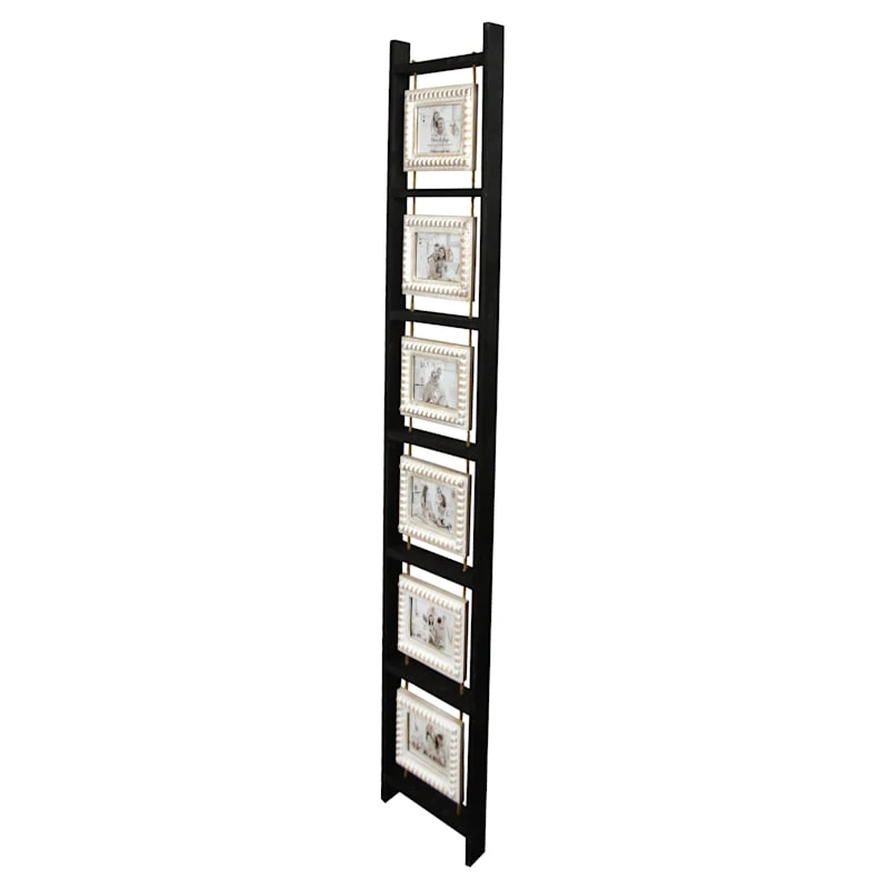 Black Collage Ladder Frame, 12x63 5 Black Collage Ladder Frame, 12x63 - Image 3