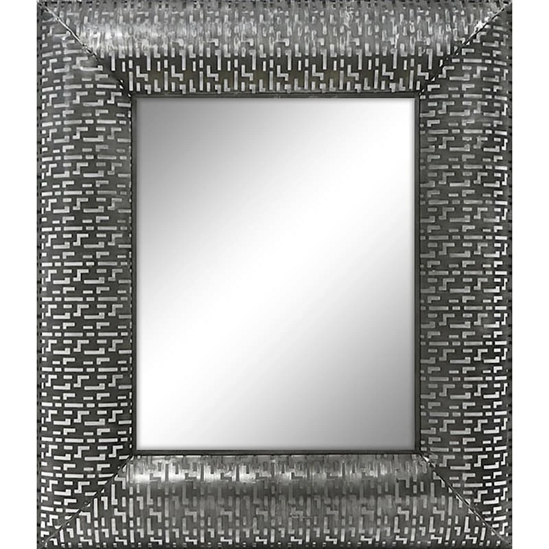 Black Framed Gallery Wall Mirror, 33x38 3 Black Framed Gallery Wall Mirror, 33x38