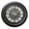 Black Gallery Cutout Wall Clock, 30" 1 Black Gallery Cutout Wall Clock, 30" -Athome Sales black gallery cutout wall clock 30