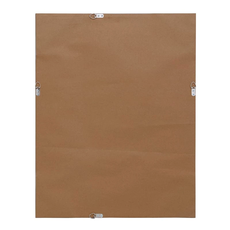 Black & Gold Framed Wall Mirror, 22x28 7 Black & Gold Framed Wall Mirror, 22x28 - Image 5