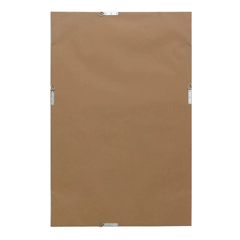 Black & Gold Framed Wall Mirror, 24x36 7 Black & Gold Framed Wall Mirror, 24x36 - Image 5